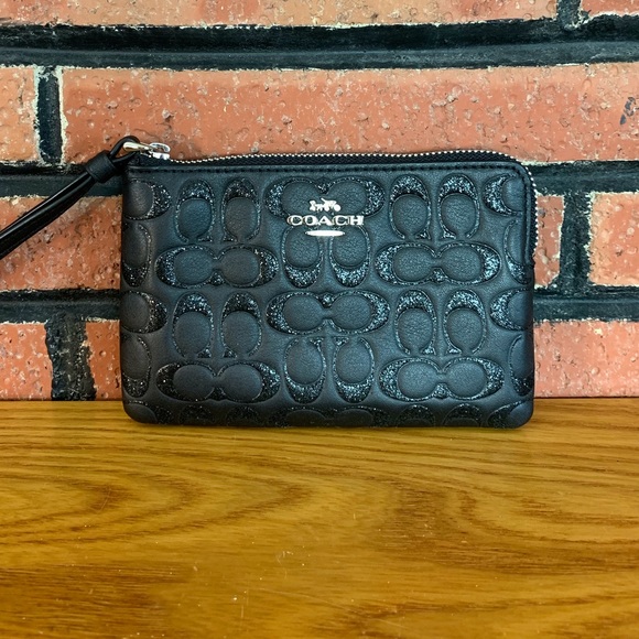 Coach Corner Zip Wristlet - Picture 2 of 7